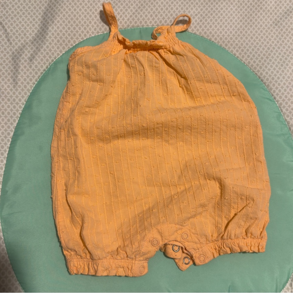 First Impressions Peach Baby Outfit